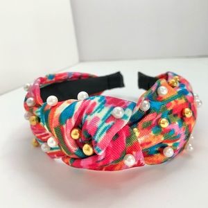 Knotted Embellished Headband